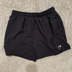 Gymshark Men’s Black Training Shorts Size Medium Athletic Running Gym Workout